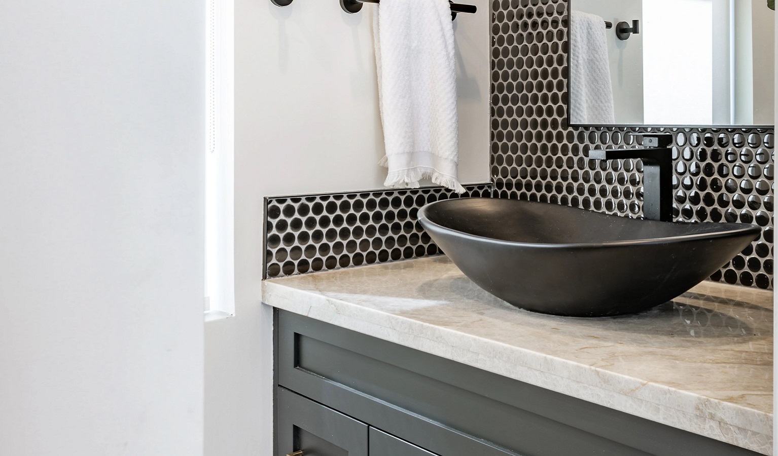 South Kensington, London bathroom